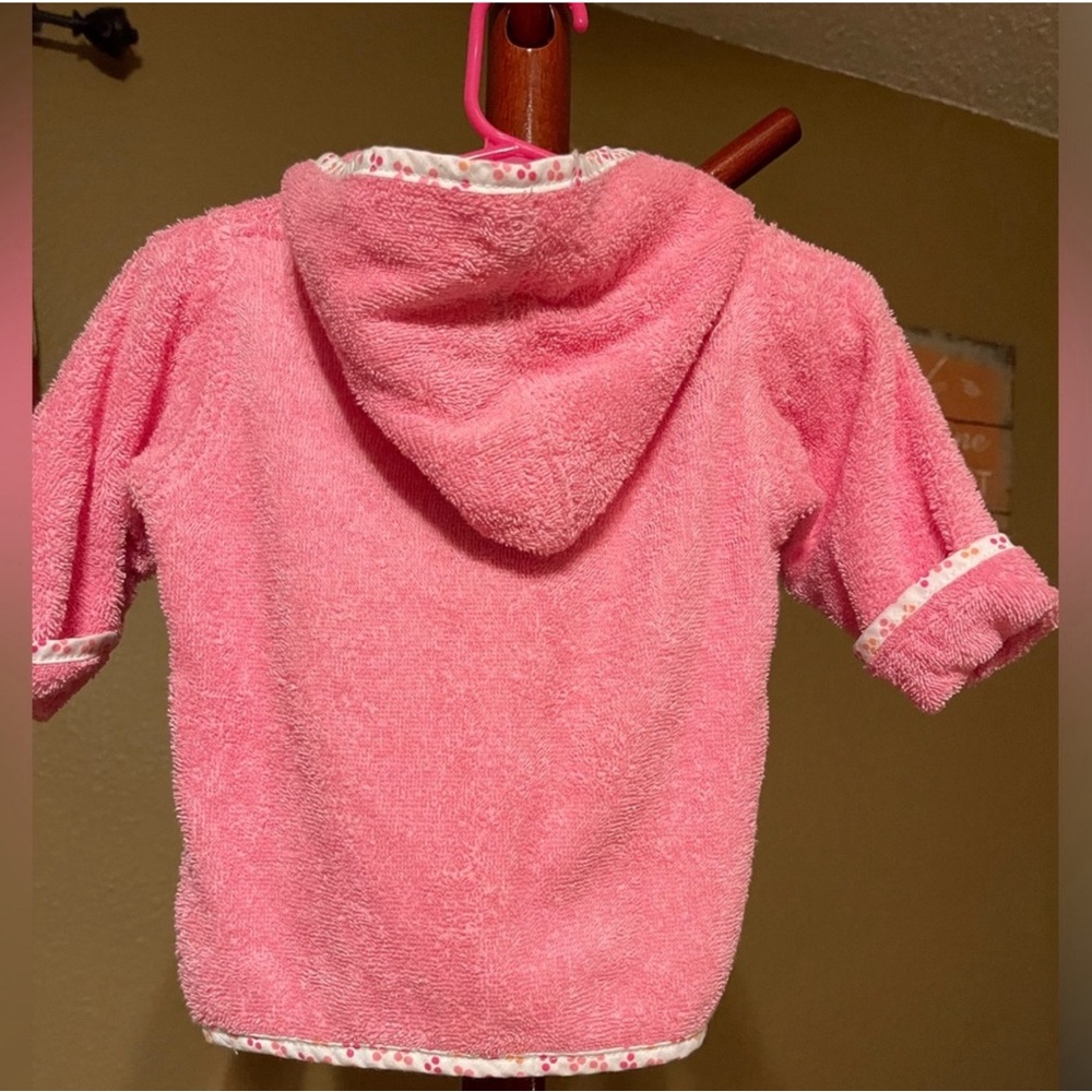 Cuddle Time Pink Baby Robe with Starfish - Picture 3 of 6